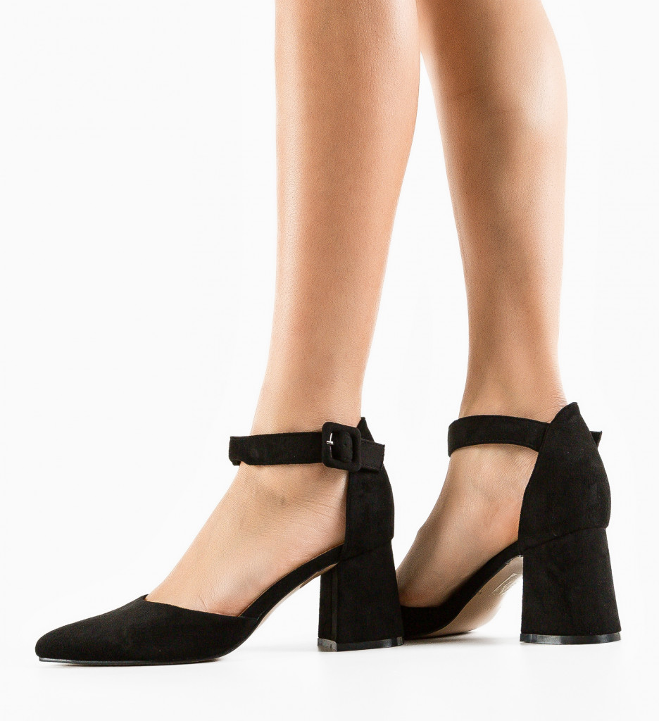 Pantofi Dama Shard Negri | Stil și Eleganță - imagine 4