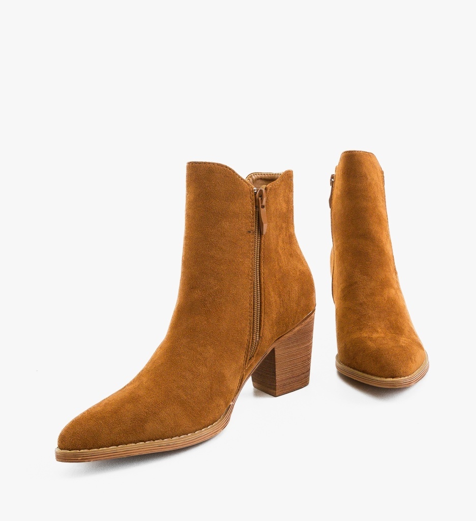 Botine Dama Delgado Camel | Eleganță și Stil - imagine 4