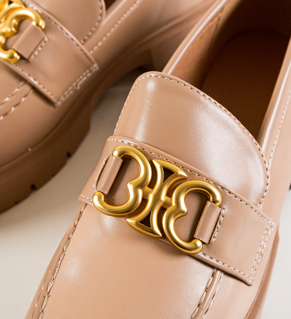 Pantofi Casual Dama Murray Khaki Confort - imagine 8