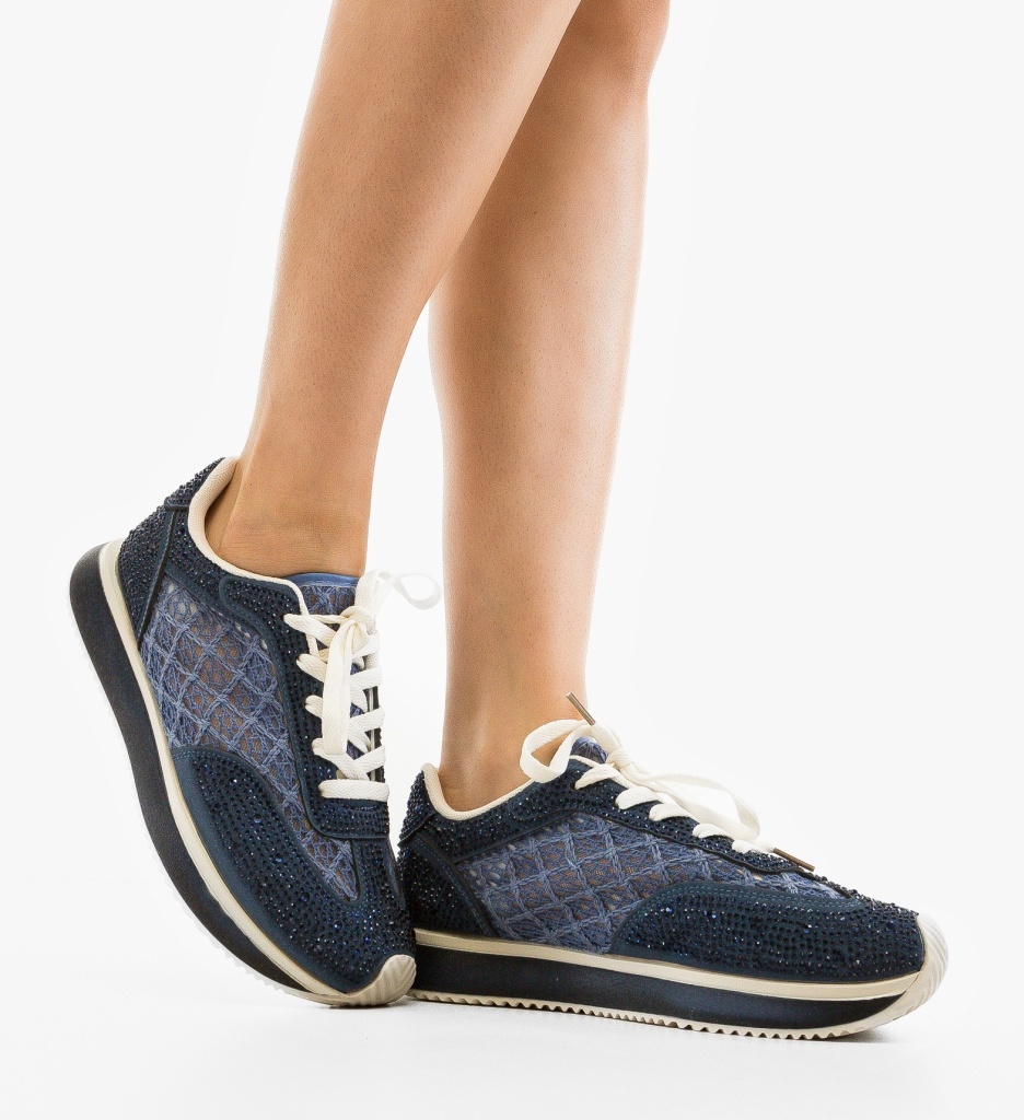 Sneakers Dama Ynny Albastri Confort Sport