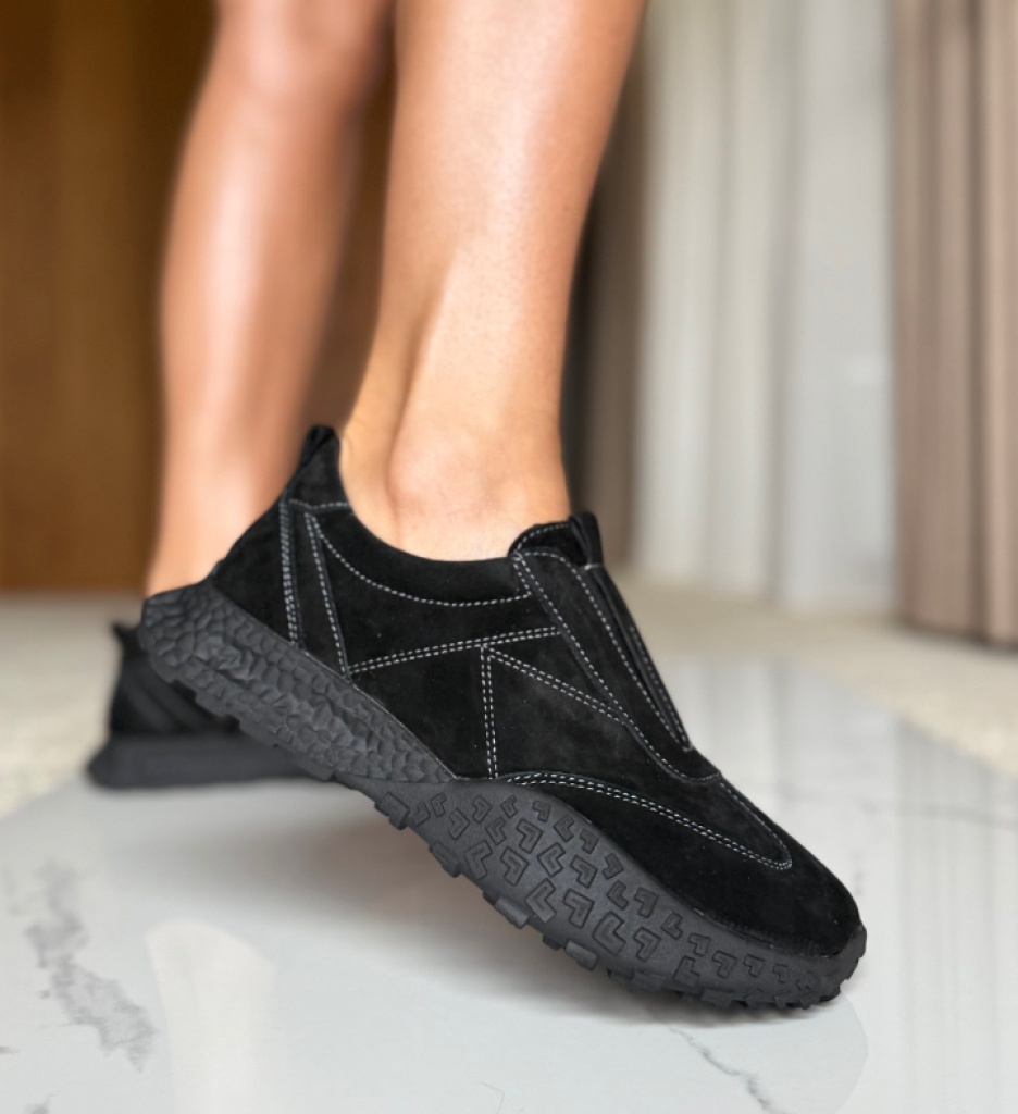 Sneakers dama Florena Negri 2 - Confort și Stil