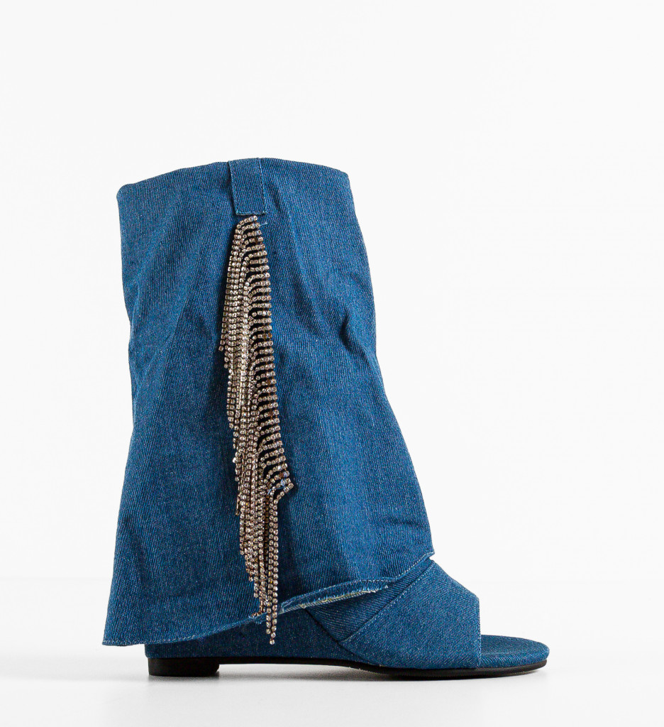 Botine Jaha Albastre - Eleganță și Confort - imagine 5