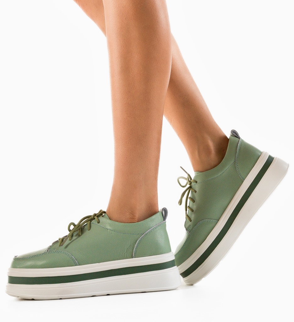 Pantofi Casual Verzi Varlas | Confort și Stil - imagine 2