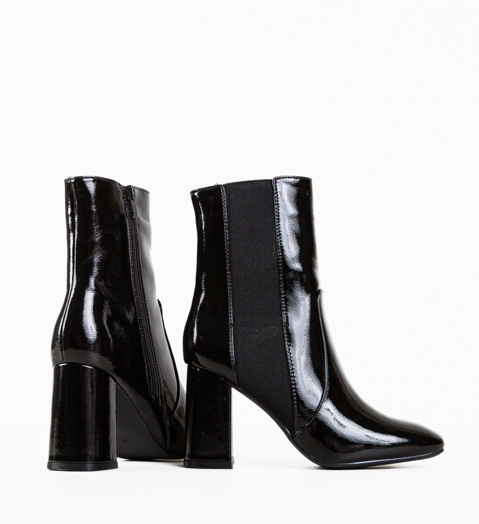 Botine Dama Linds Negre - Eleganță și Confort - imagine 5