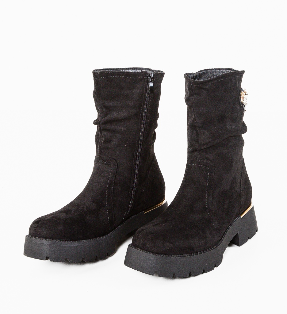 Ghete Dama Howe Negre | Stil Urban Modern - imagine 7