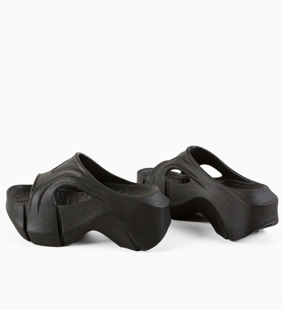 Papuci Dama Fleurr Negri - Confort și Eleganță - imagine 7