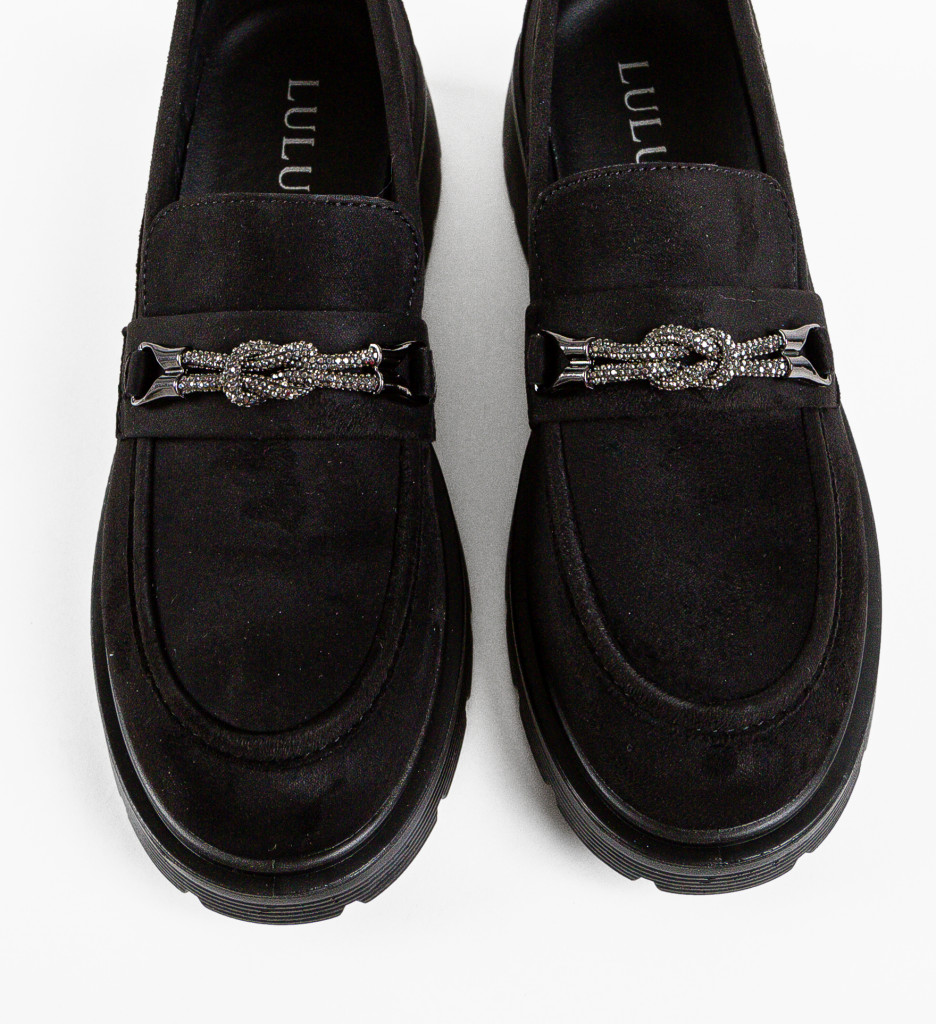 Pantofi Casual Rishi Negri 2 - Confort Stilat - imagine 6