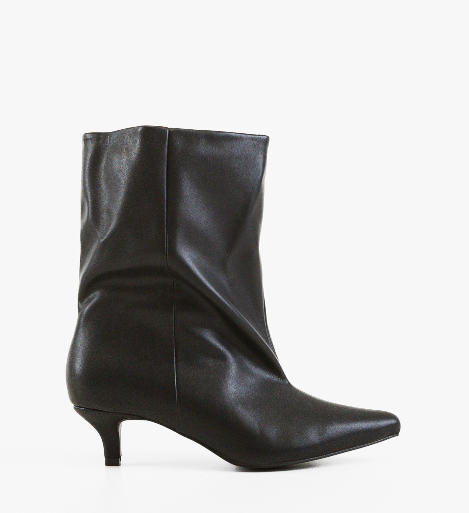 Botine Cow Negre 2 Depurtat - Eleganță și Confort - imagine 6