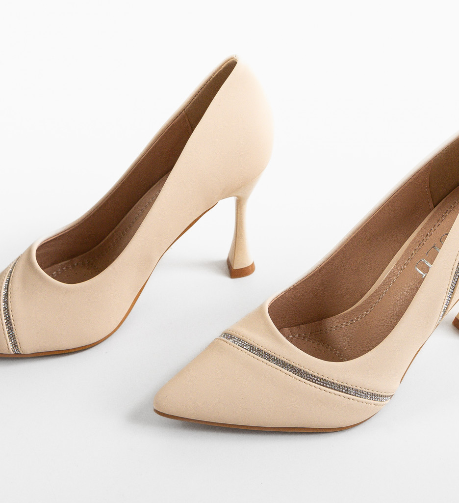 Pantofi Dama Zaid Bej | Eleganță și Confort - imagine 6