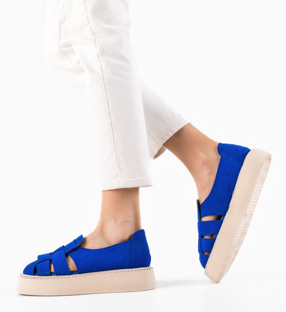 Pantofi Casual Anura Albastri | Confort și Stil - imagine 2