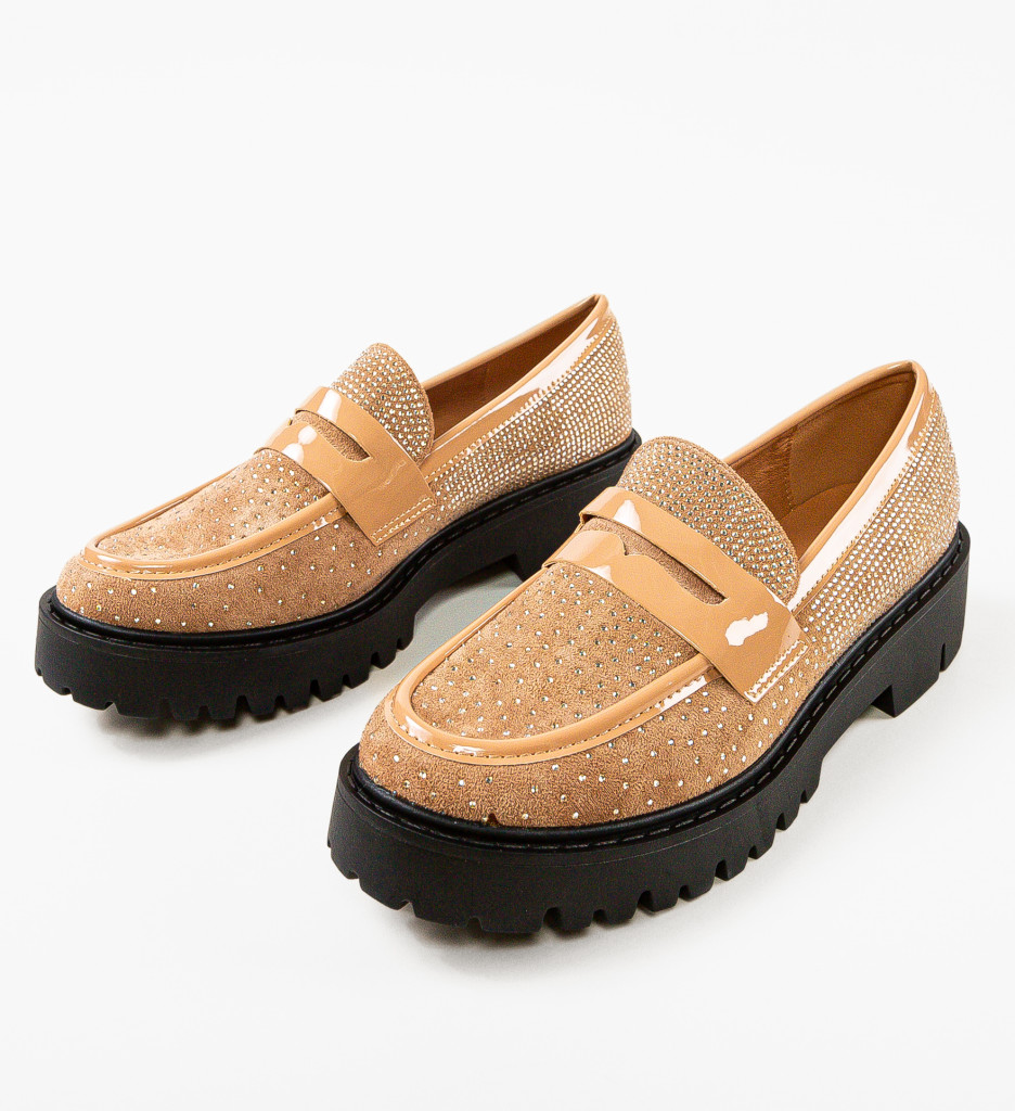 Pantofi Casual Bej Kareem - Confort și Stil - imagine 7