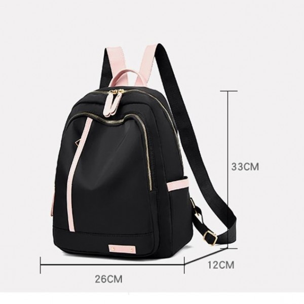 Rucsac Dama E-LY GT404 Negru Impermeabil - imagine 6