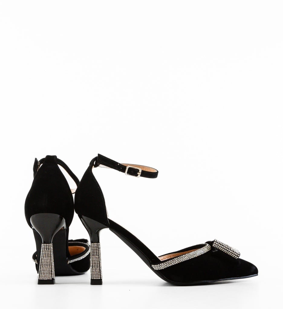 Pantofi Stiletto Tauler Negri - Eleganță Pură - imagine 4