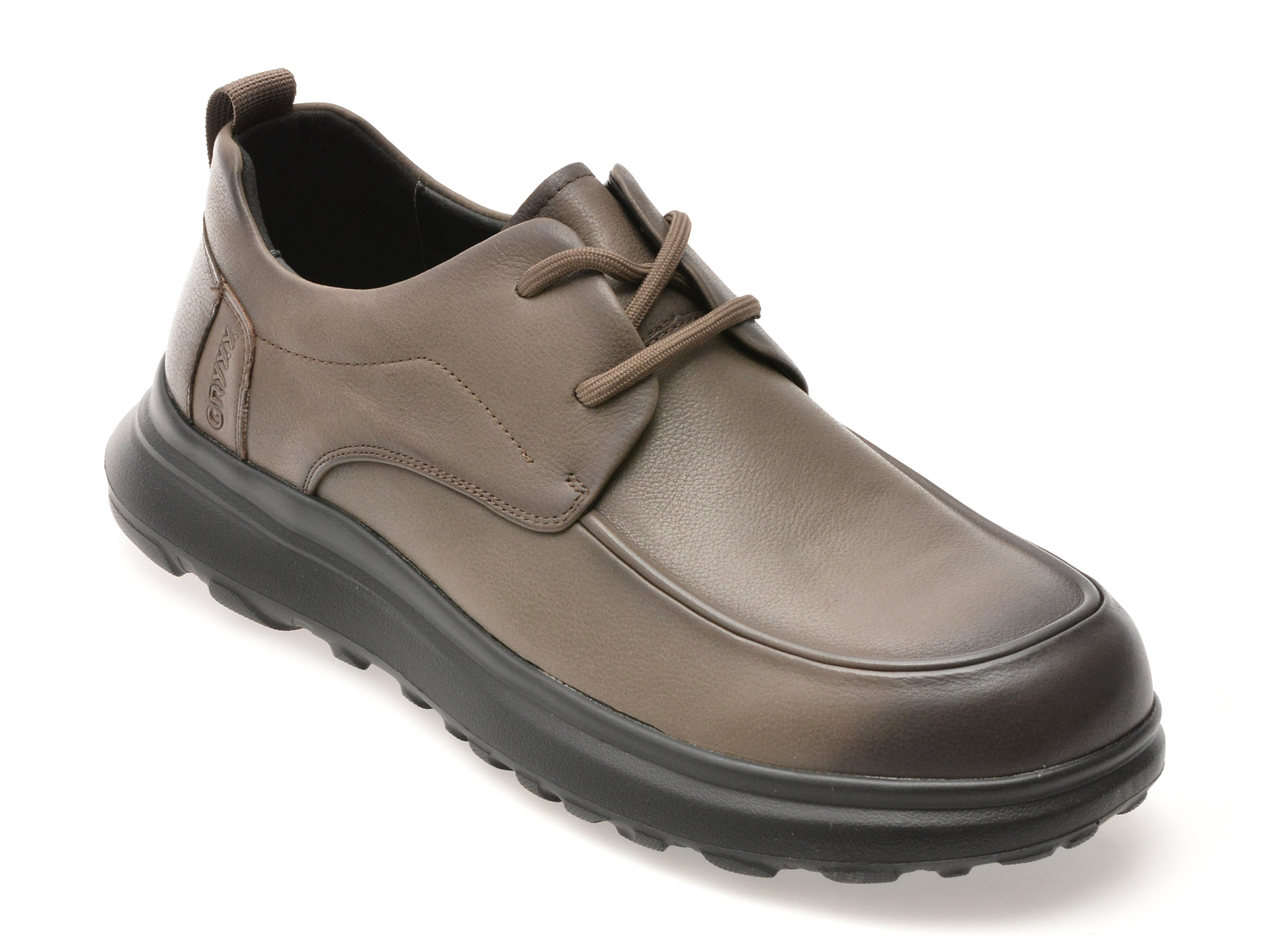 Pantofi GRYXX gri din piele naturală - Eleganță maximă