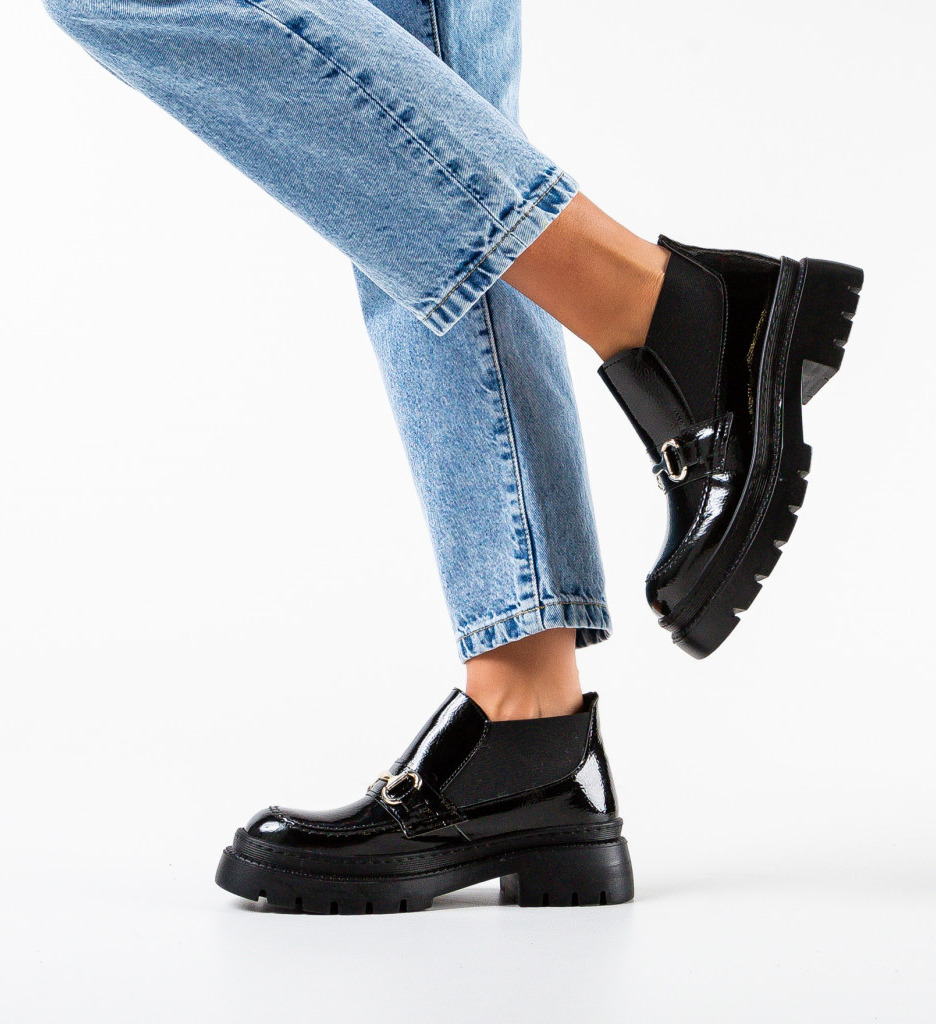 Pantofi Casual Soga Negri - Confort și Stil - imagine 2