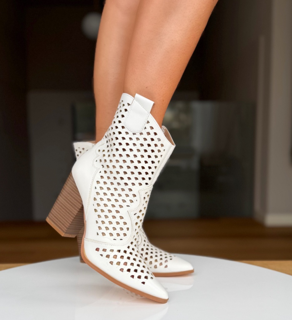 Botine dama Allaka Albe - imagine 3