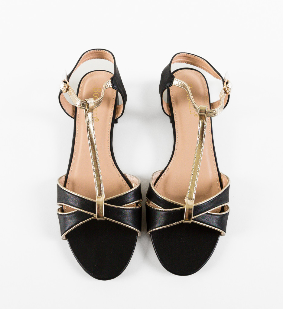 Sandale Dama Antrene Negre | Confortabile - imagine 7