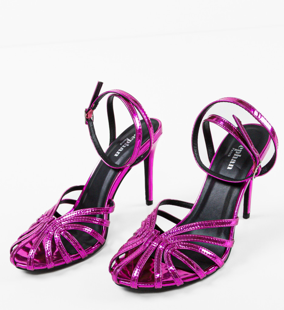Sandale Stephan Fuchsia | Eleganță și Stil - imagine 6