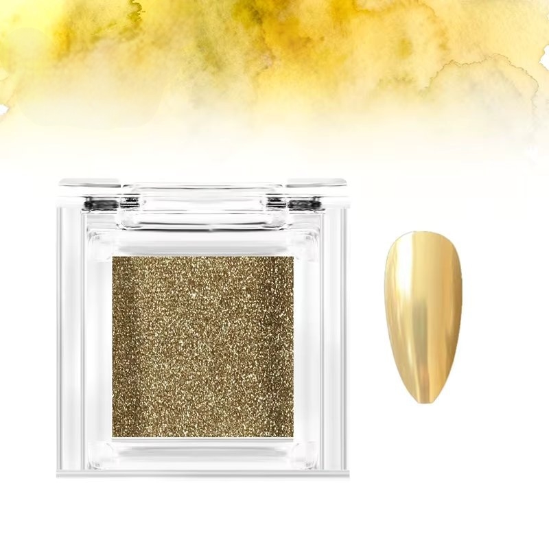Pigment Unghii Mirror Marquise Galben Picadili