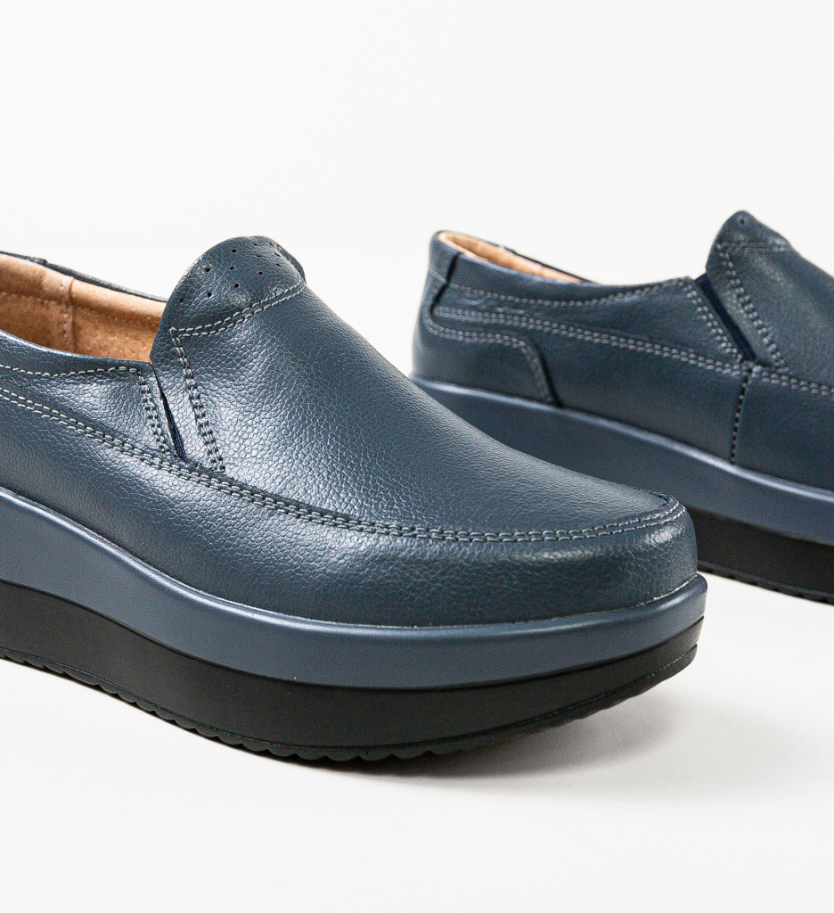 Pantofi Freeman Gri - Confort Casual Zilnic - imagine 7