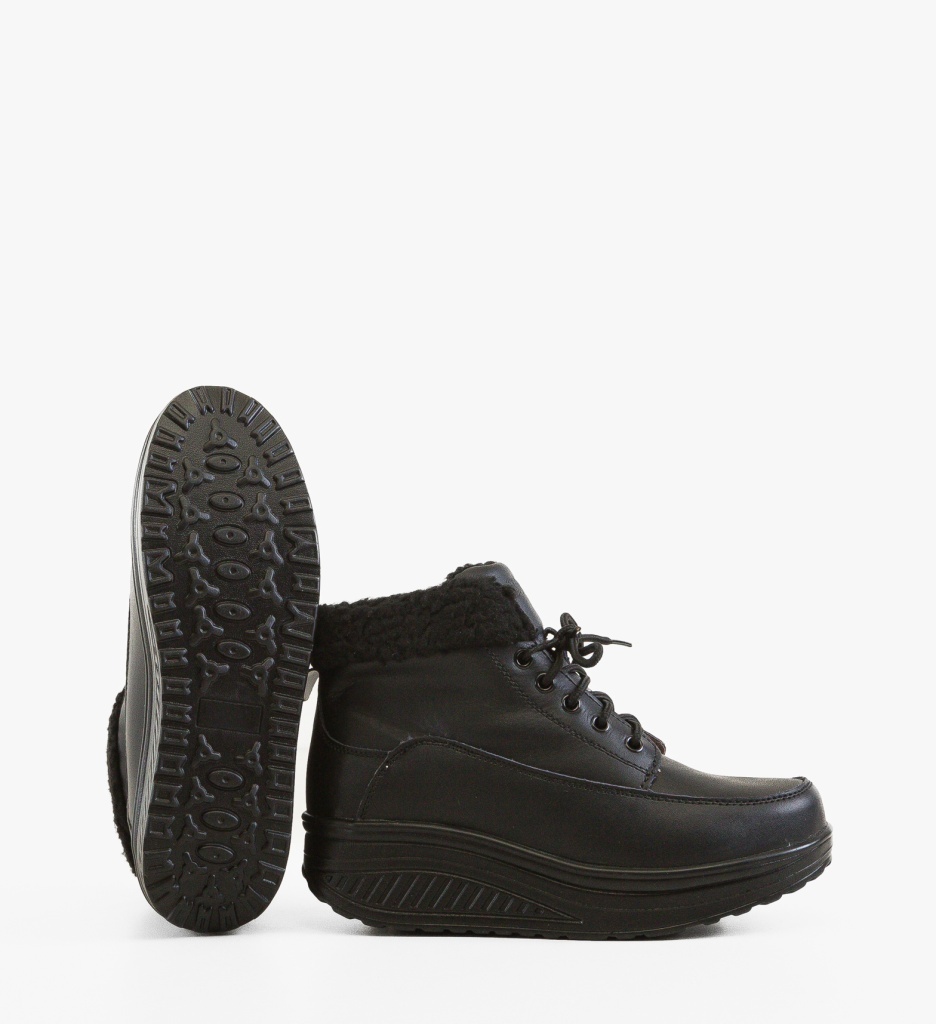 Pantofi Casual Blind Negri - Eleganță și Confort - imagine 4