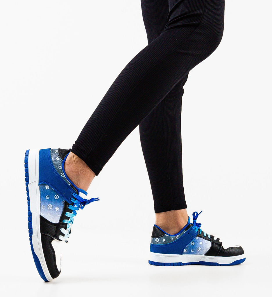 Sneakers Kobe Albastri Dama - Confort Sport - imagine 2