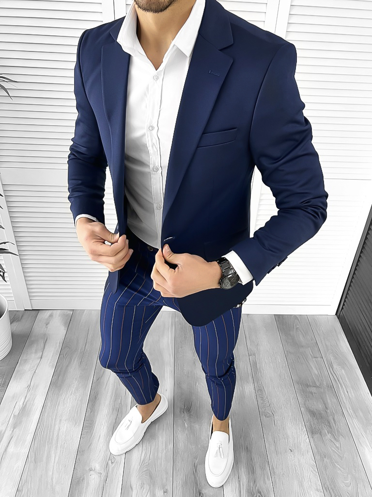 Tinuta Smart Casual Barbati 3 Piese - Eleganta