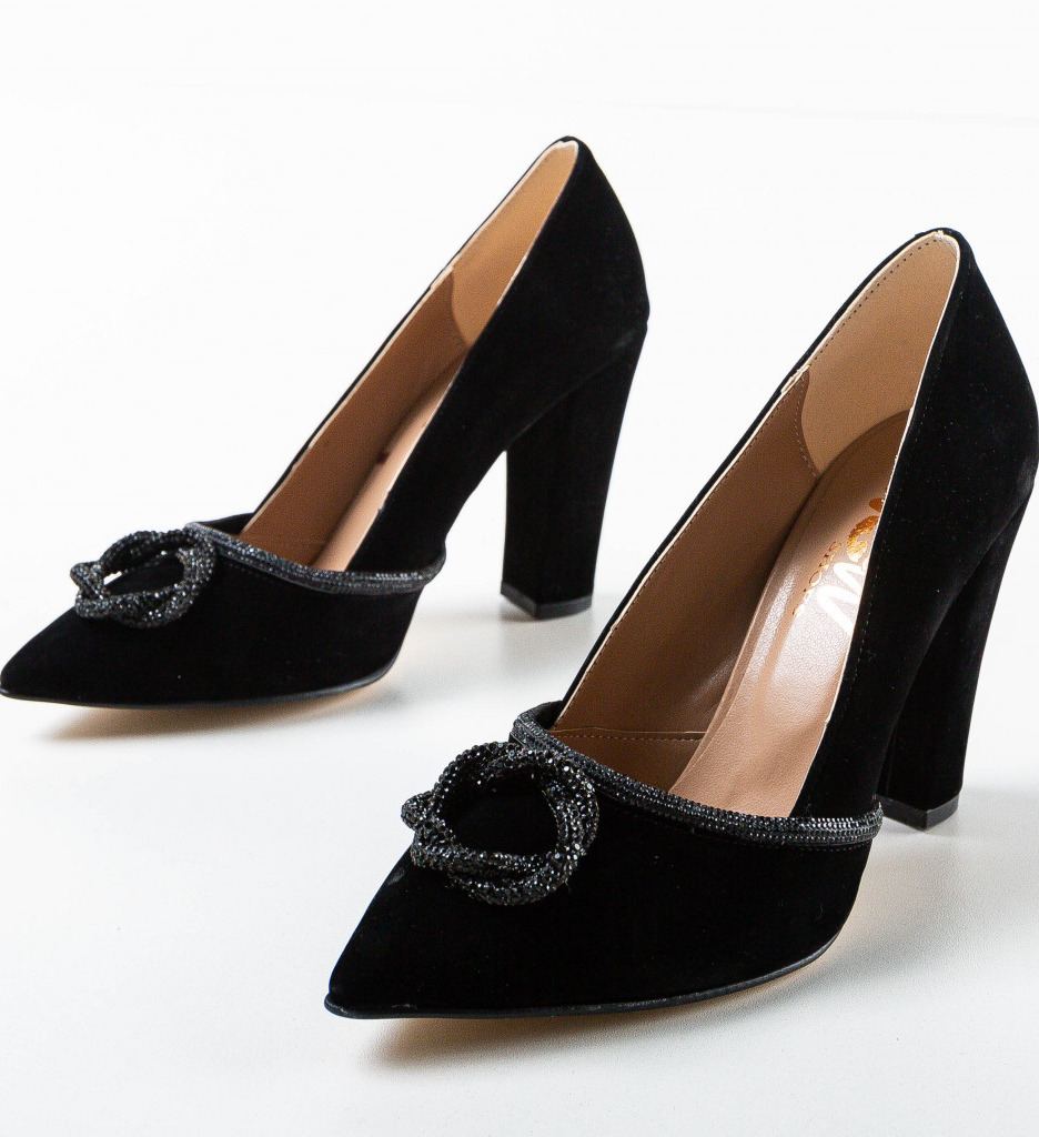 Pantofi Amintire Negri - Eleganță și Stil - imagine 7