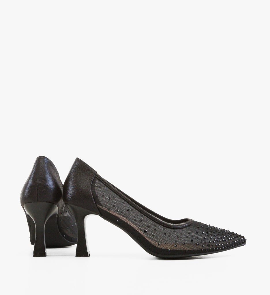 Pantofi Dama Noont Negri Eleganți - imagine 5