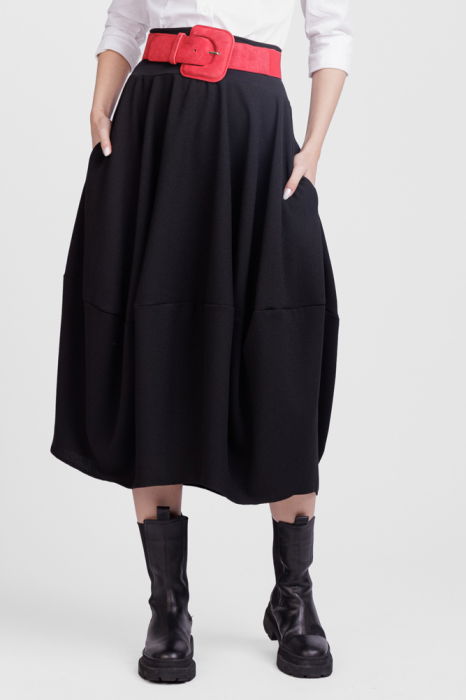 Fusta Lalea Neagra | Eleganta si Confort - Shopika