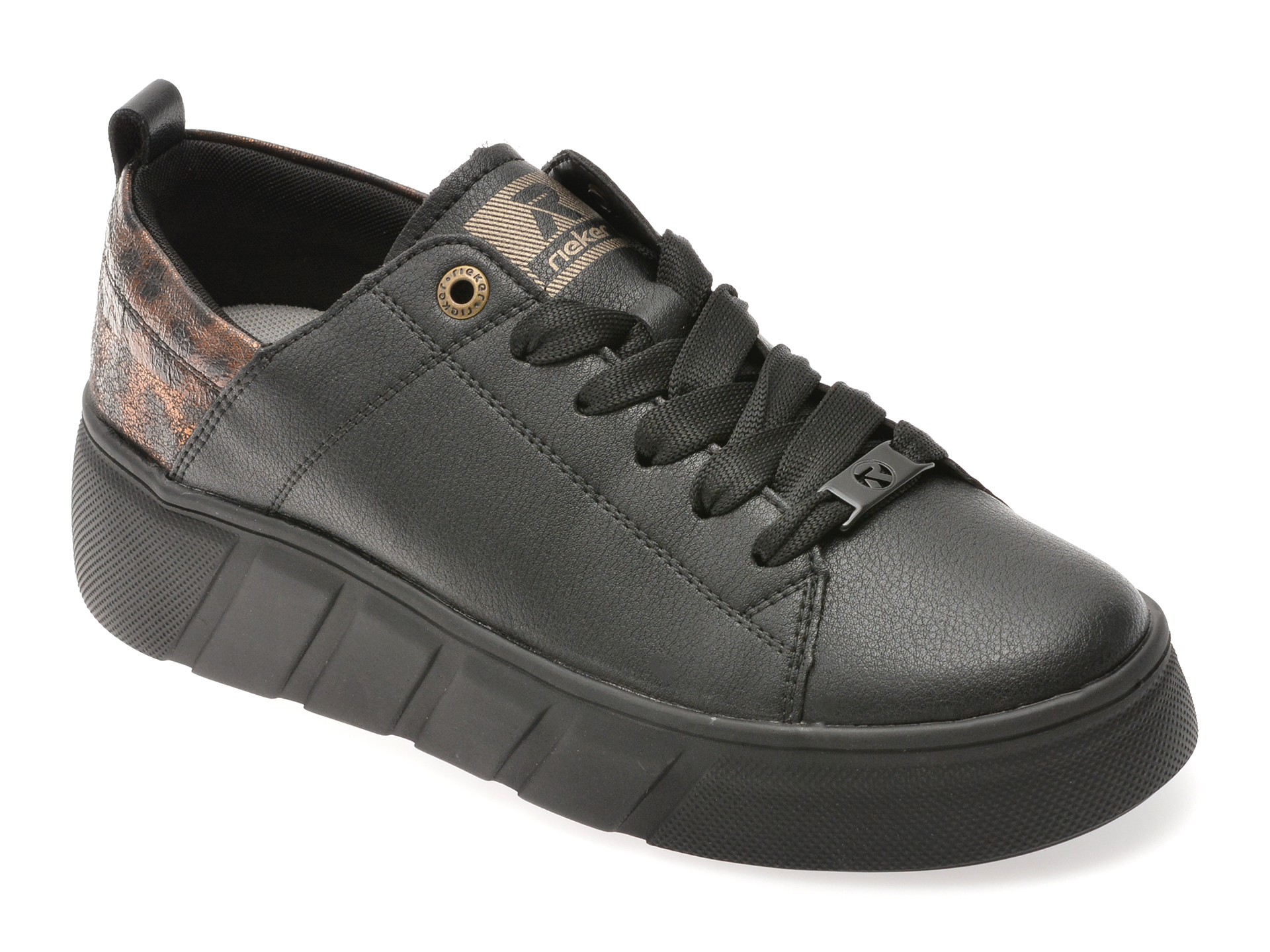 Pantofi Sport Rieker Confort, Piele Naturala