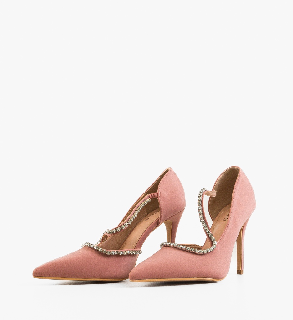 Pantofi Stiletto Adkins Roz - Eleganță și Stil - imagine 5