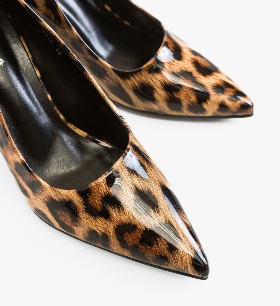 Pantofi Dama Kontigo Print Eleganți - imagine 2