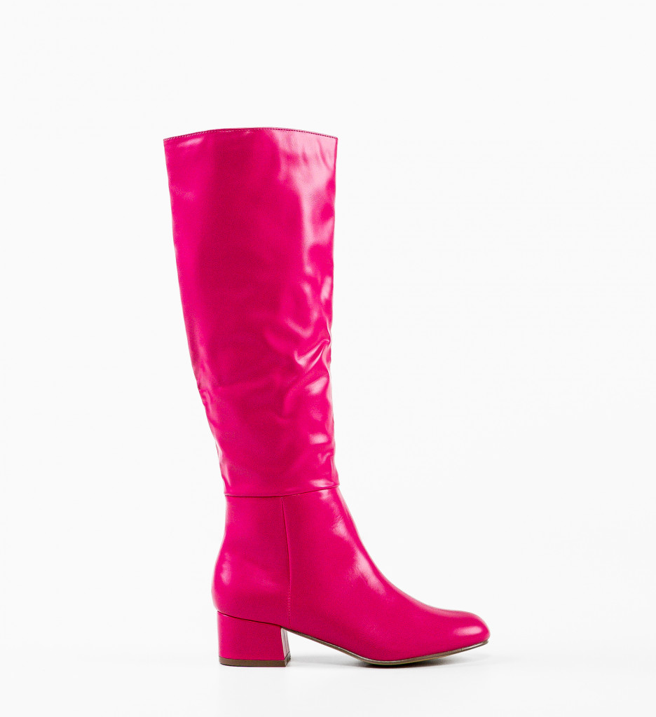 Cizme Dam Fuchsia | Stil și Eleganță pentru Femei - imagine 4