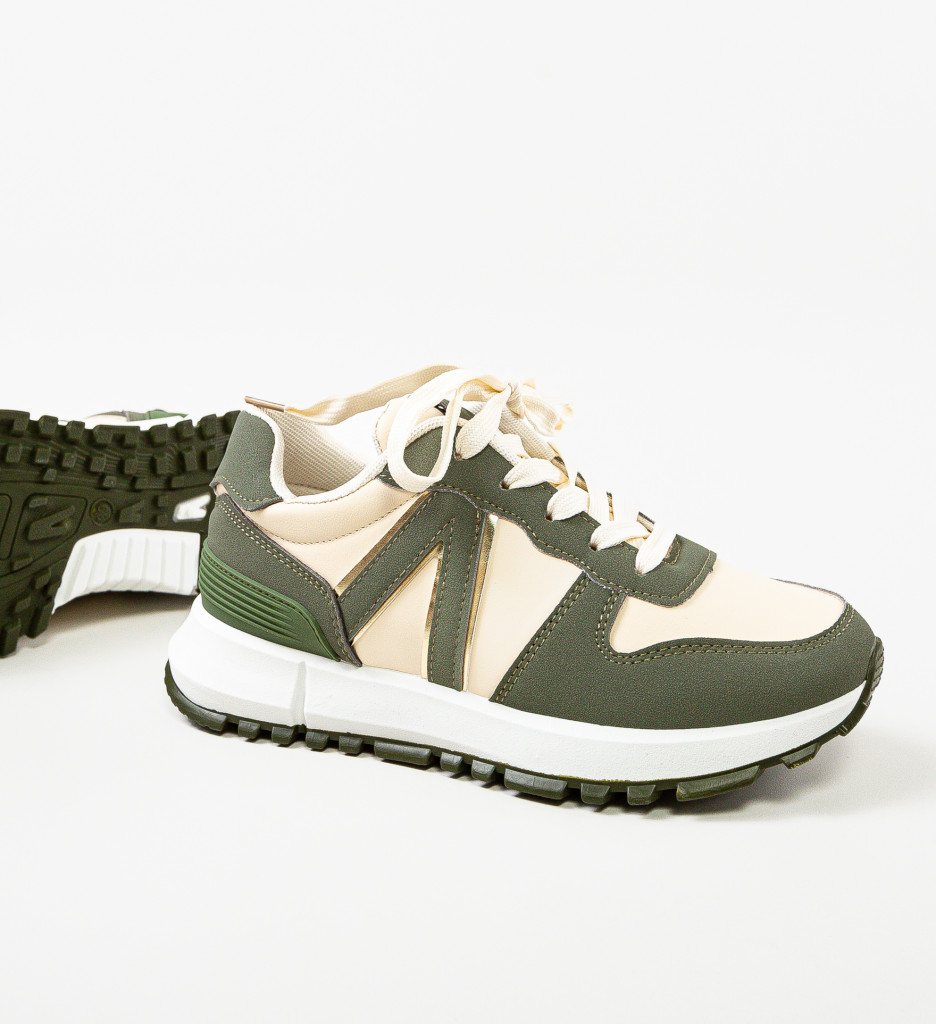 Sneakers Dama Morga Verzi - Confort și Stil - imagine 5