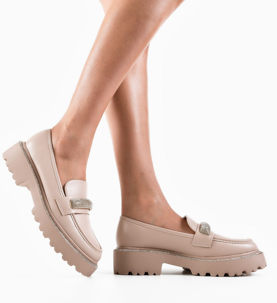Pantofi Casual Smith Bej | Confort și Stil - imagine 2