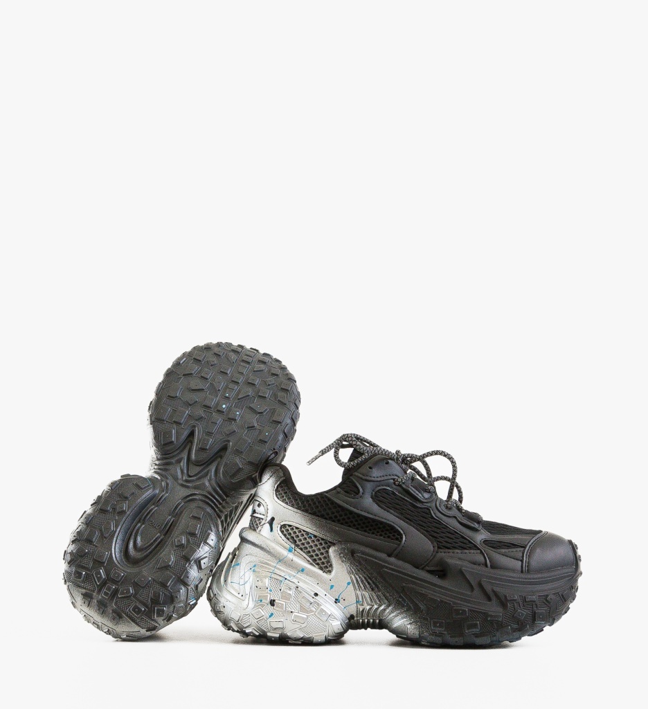Sneakers Dama Kannka Negri | Confort Asigurat - imagine 6