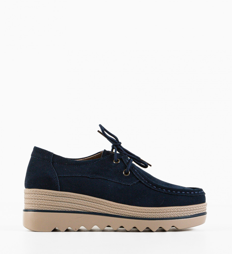 Pantofi Casual Sagrio Bleumarin | Confort și Stil - imagine 4