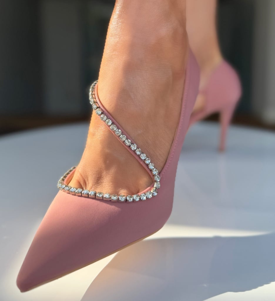 Pantofi Stiletto Adkins Roz - Eleganță și Stil - imagine 7