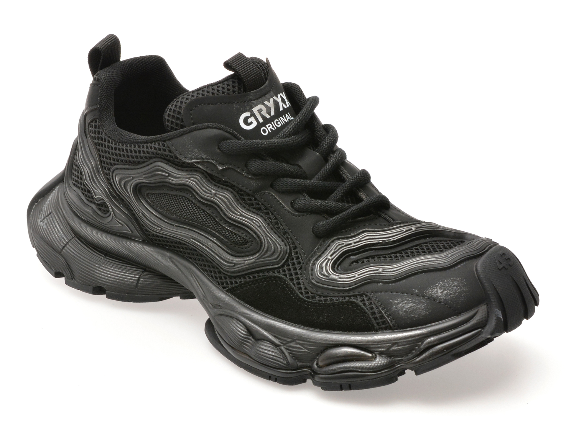 Pantofi GRYXX Negri Confort | Stil Urban