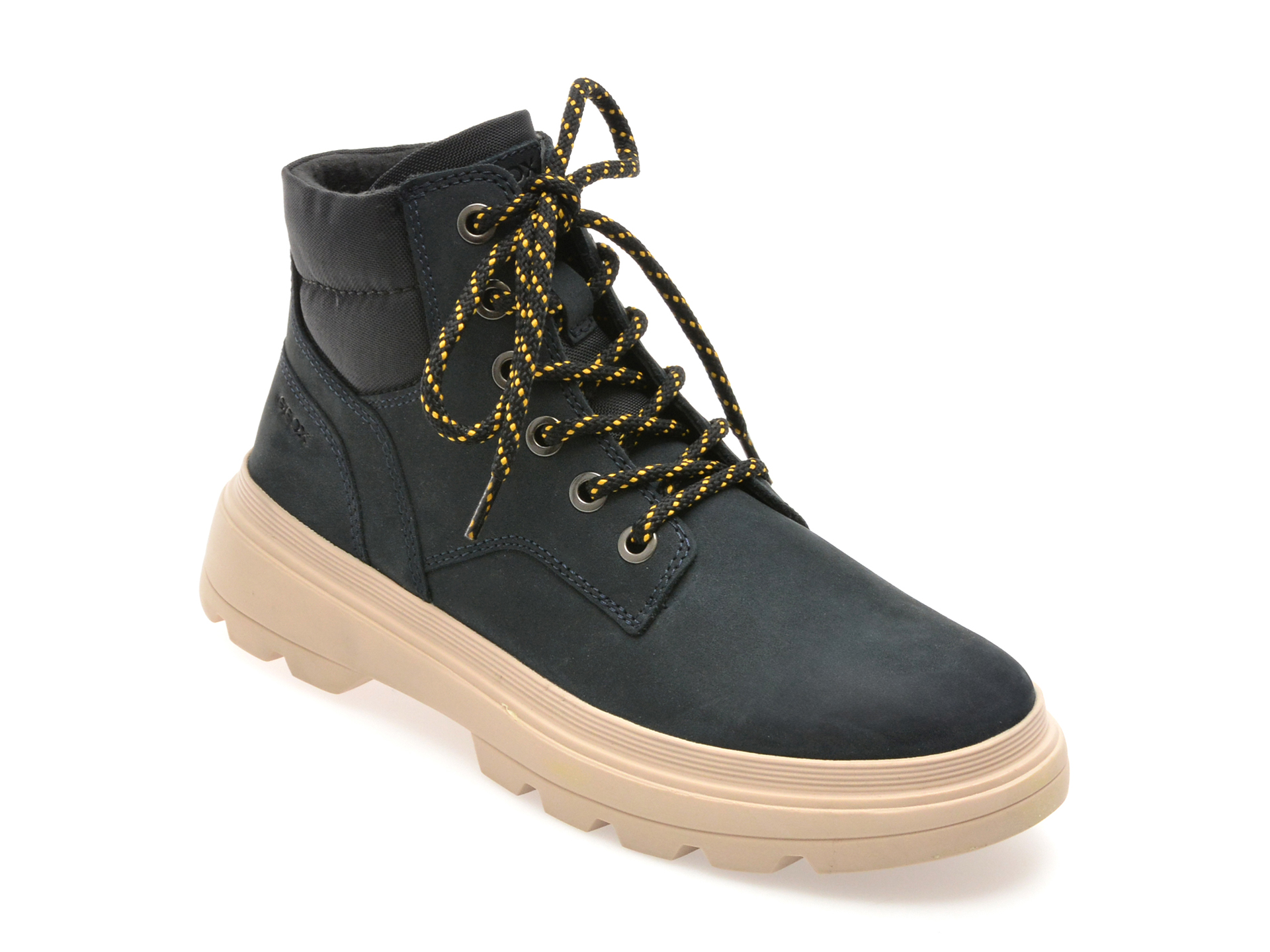 Ghete Geox J46M9A bleumarin - Confort respirabil