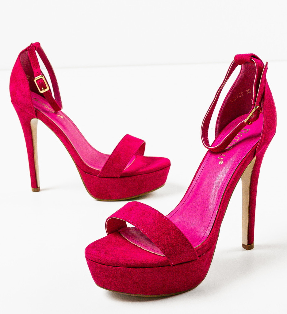 Sandale Olink Fuchsia - Eleganță și Stil - imagine 7