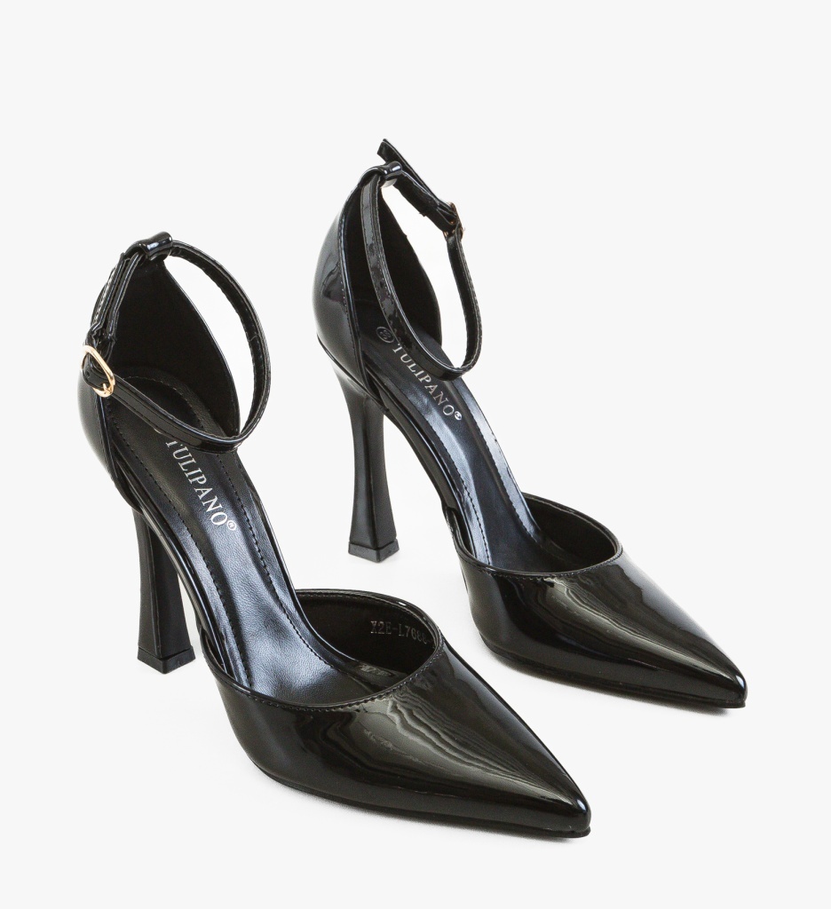 Pantofi Stiletto Faxery Negri Eleganți - imagine 2