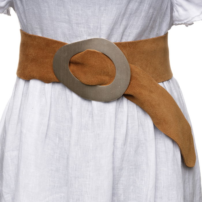 Curea Camel Piele Intoarsa Shopika | Eleganta