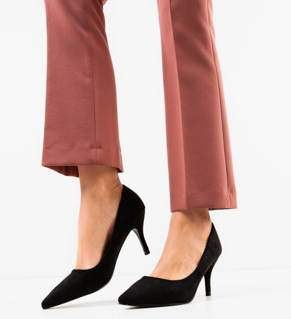 Pantofi Marsh Negri | Eleganță cu Toc