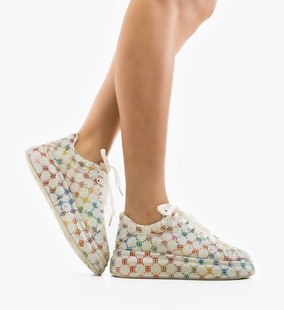 Sneakers Dama Tirnalia Albi | Confort Sporit - imagine 8