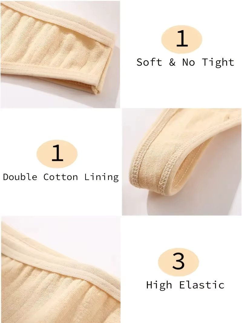 Picadili Set 6 Chiloți Dama Confort Bumbac - imagine 2