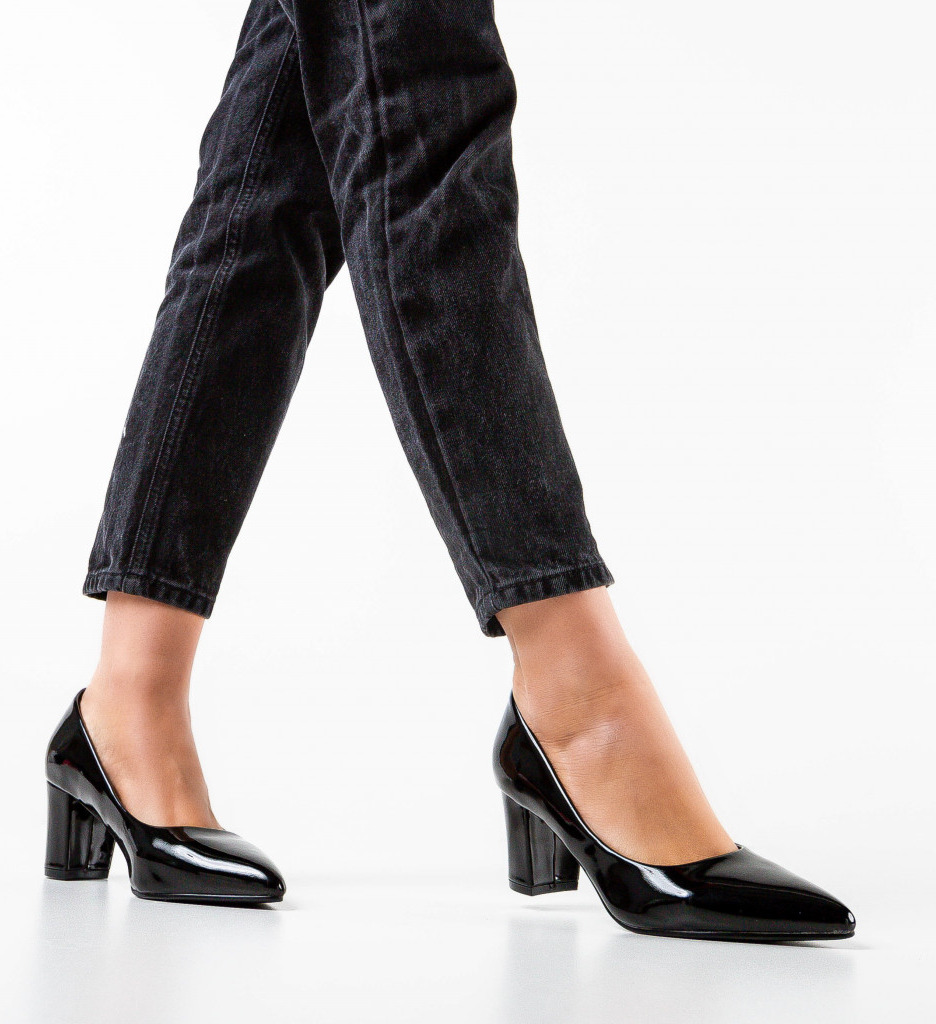 Pantofi Parsons Negri | Eleganță și Stil