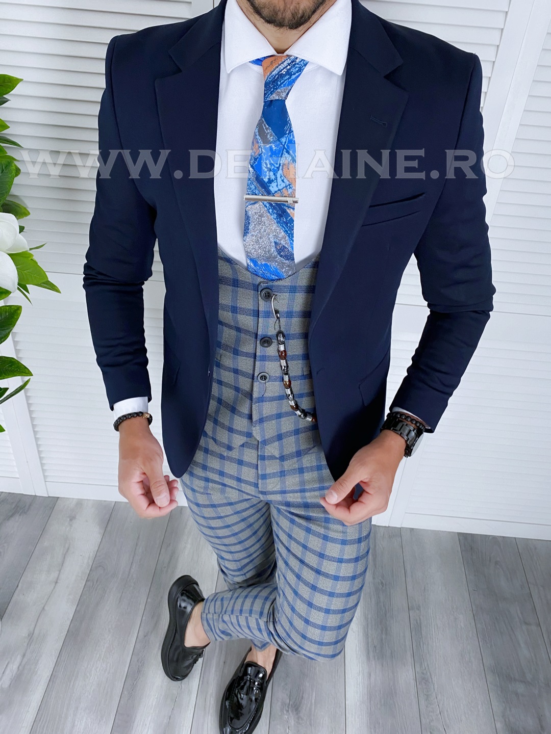 Tinută Smart Casual Barbati Slim Fit | 4 Piese