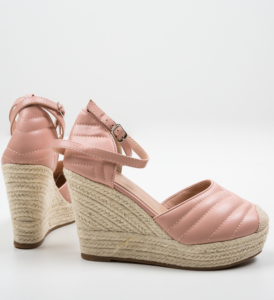 Sandale Platforme Roz - Confort și Stil - imagine 7